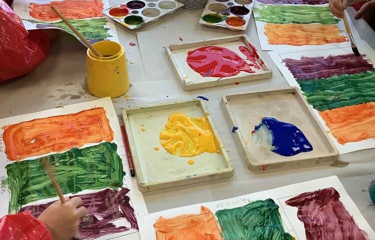 Image of Year R colour mixing