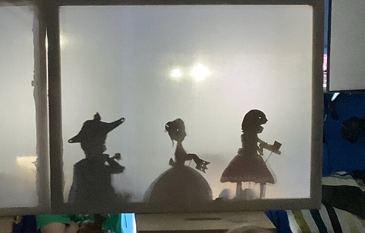 Image of Clockwork shadow puppets - Year 5
