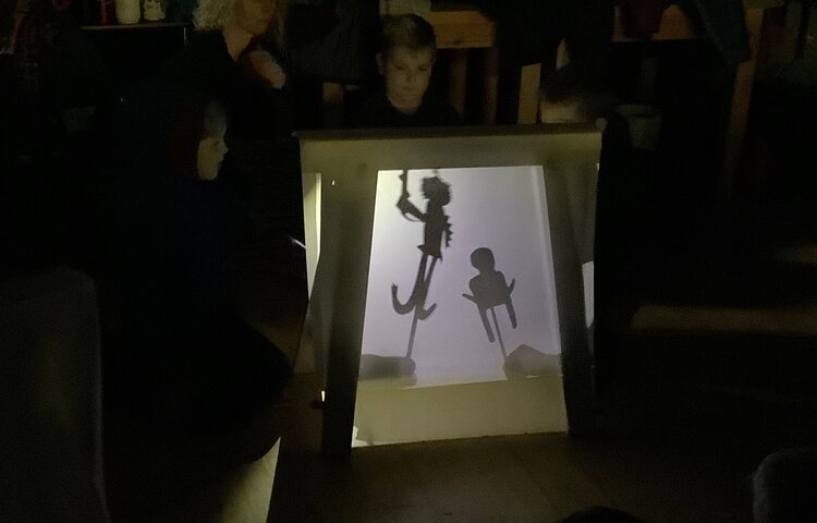 Image of Shadow puppet workshop - Hazel class