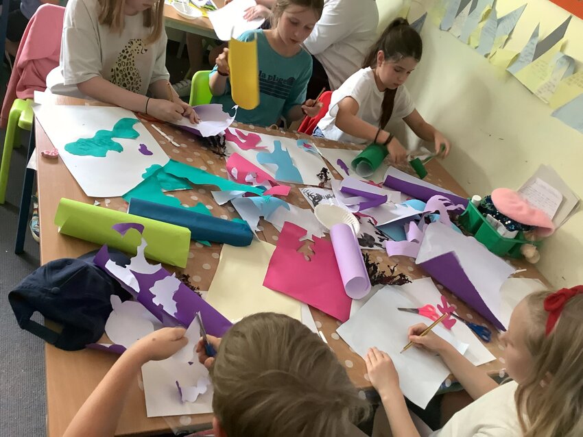 Image of Year 4 Language day  and Matisse