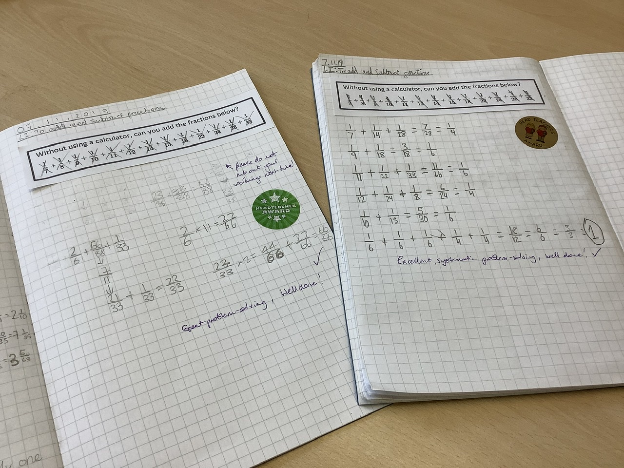 Image of Fractions in Year 6