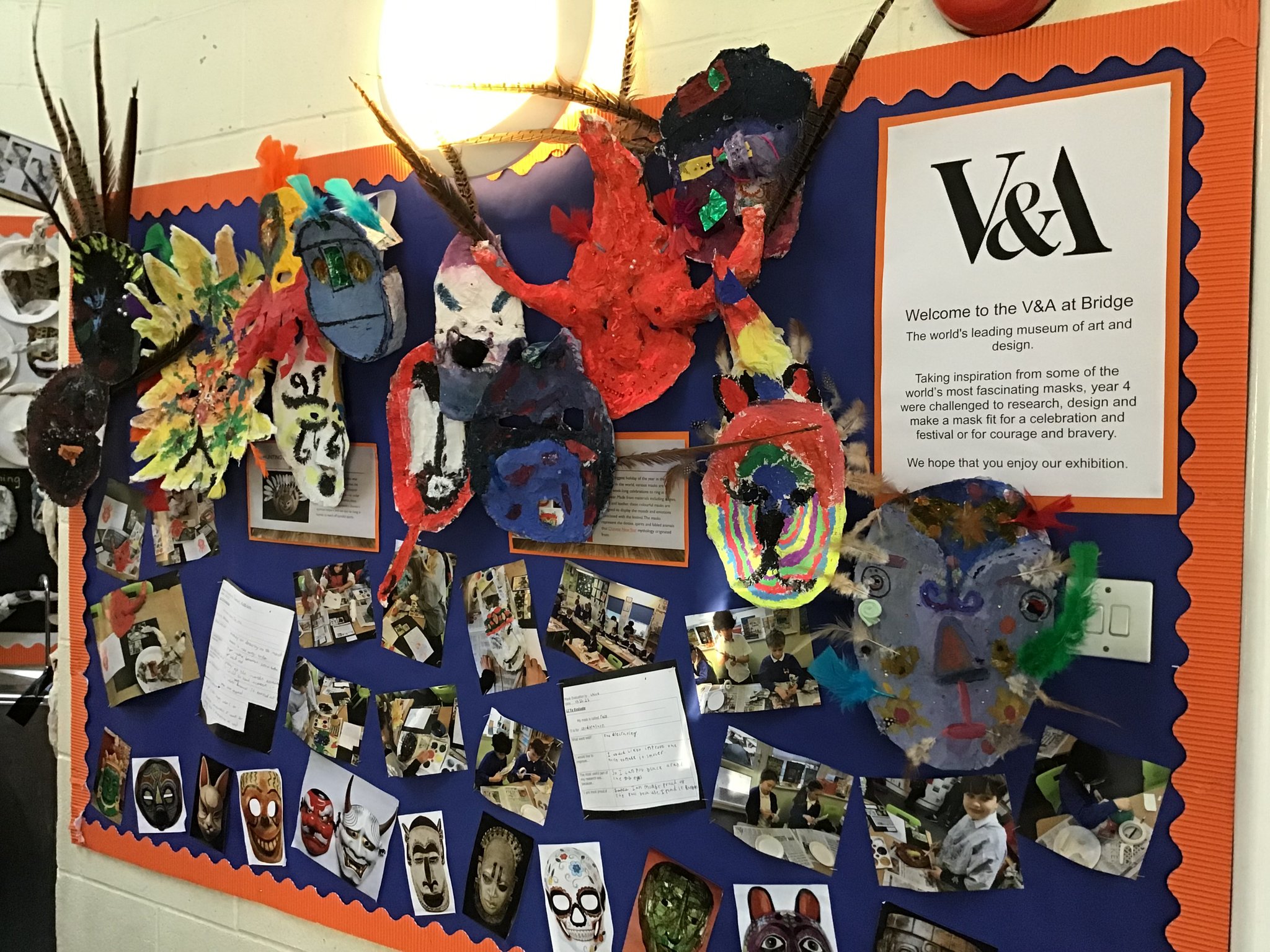 Image of Year 4 International Mask Exhibition