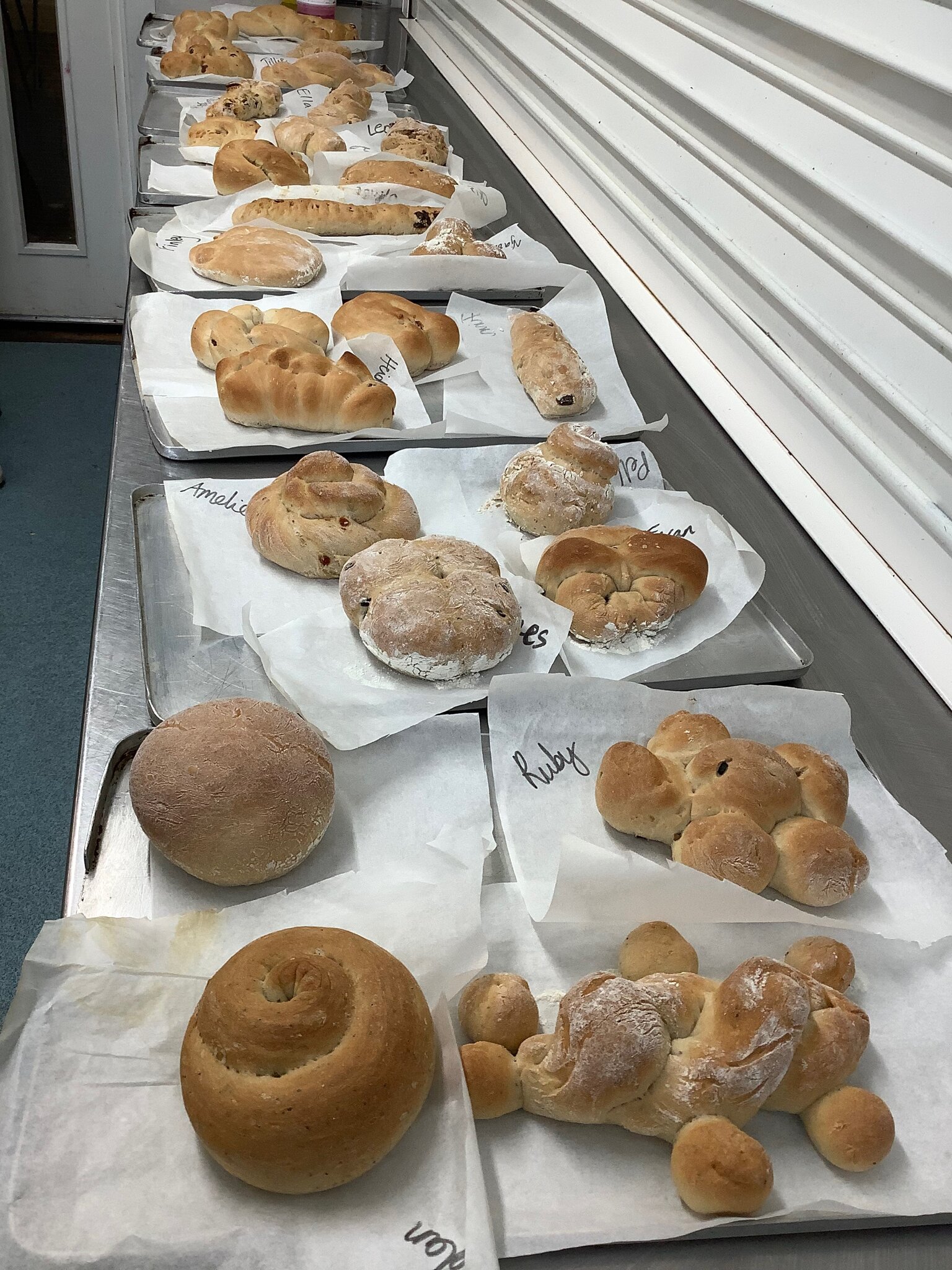 Image of Ancient Roman bread - Birch class