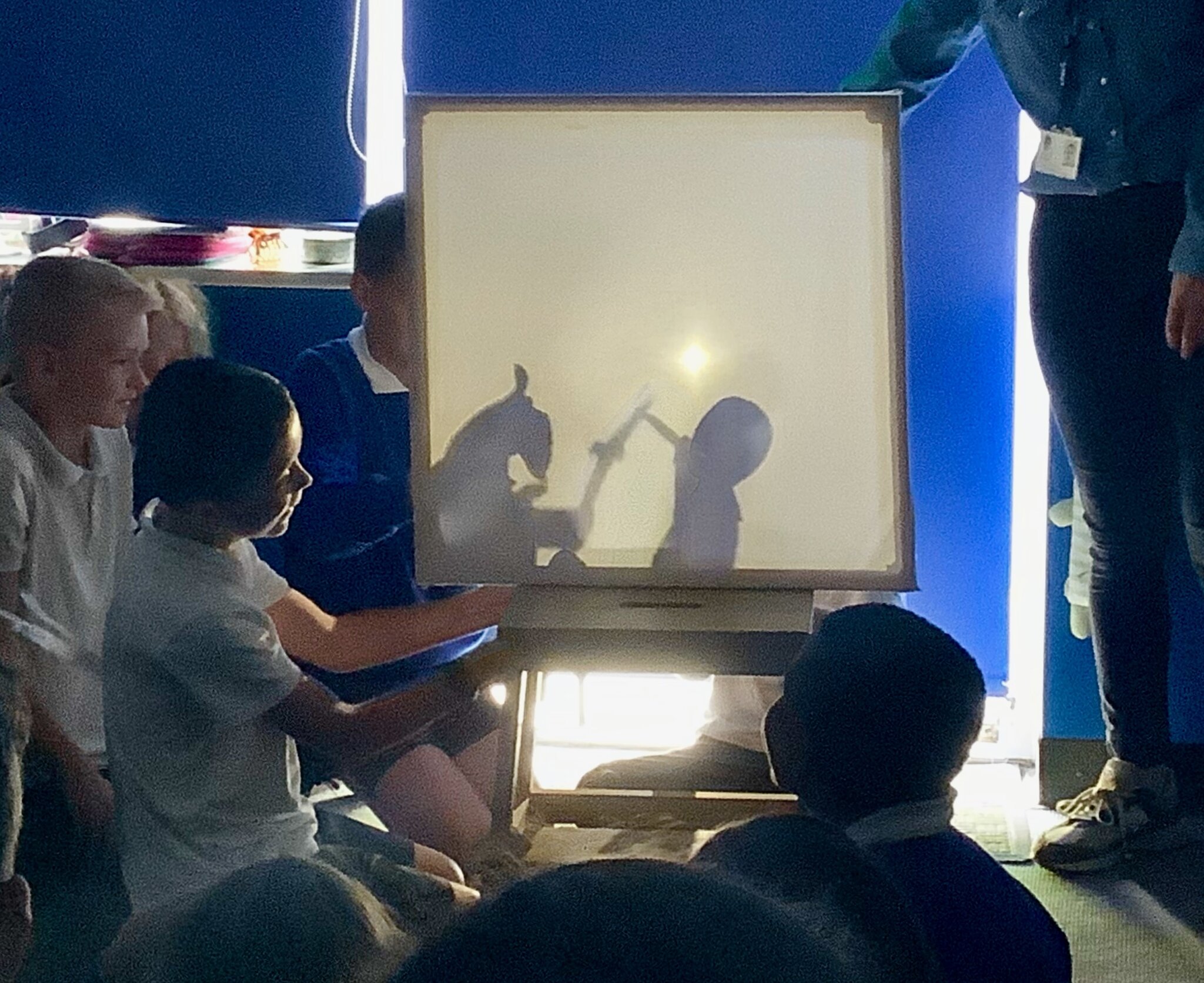 Image of Clockwork shadow puppets - Year 5