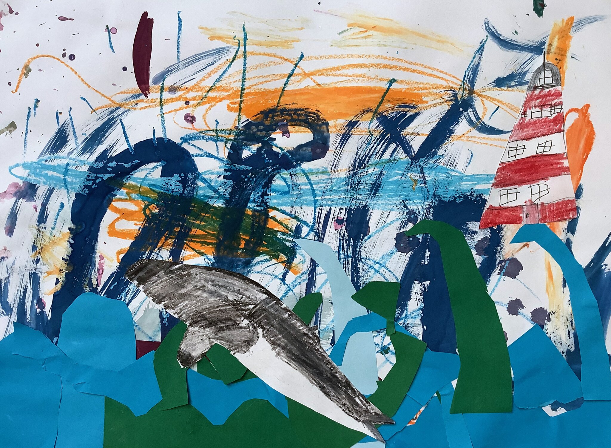 Image of Storm Whales collages - Year 1