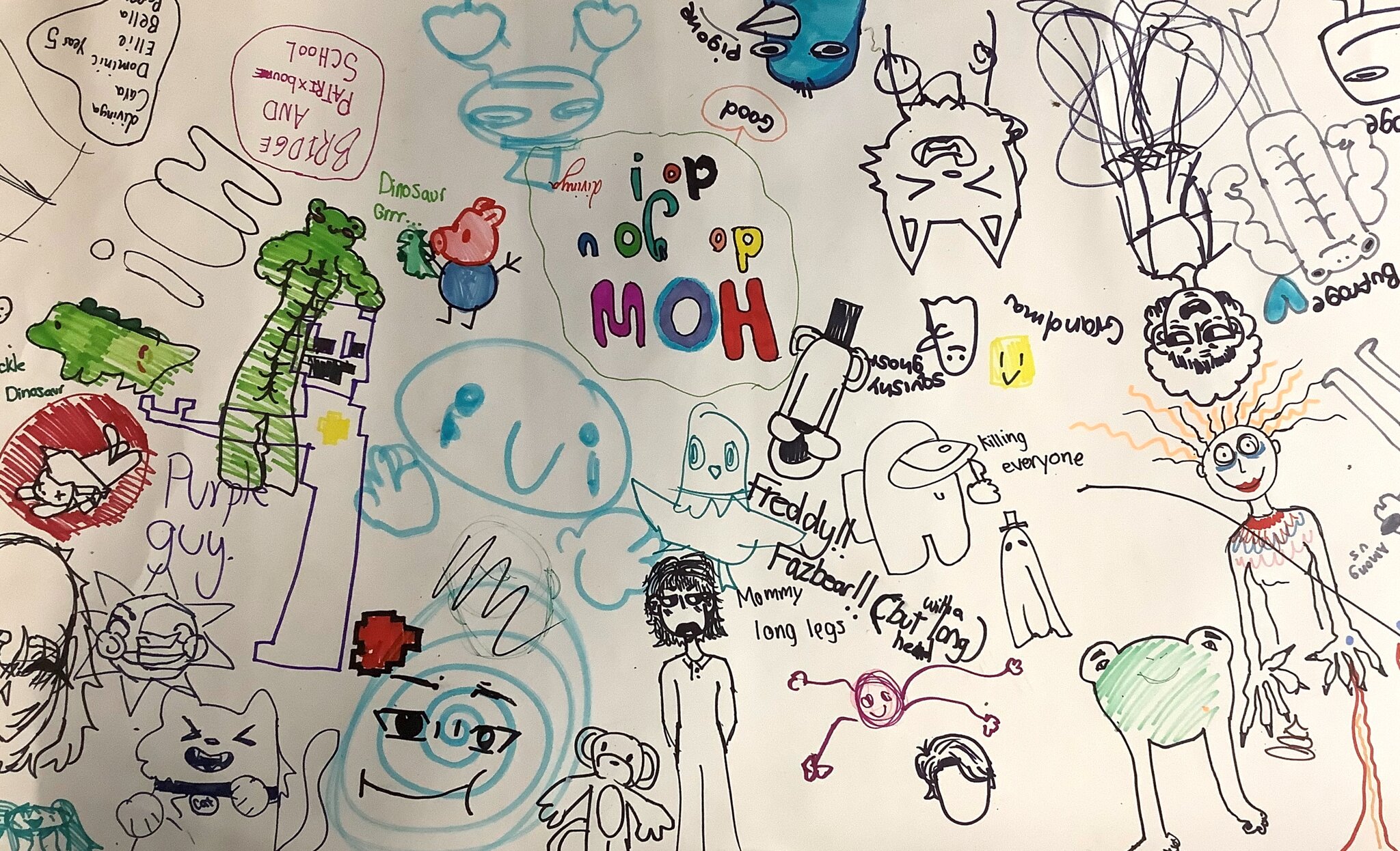 Image of Doodling and Popcorn - Art club