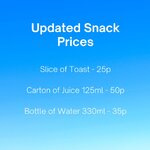 Image of Updated Snack Prices Sept 2024