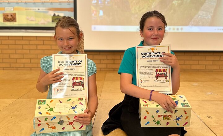 Image of Ellesmere Port Market Art Winners!