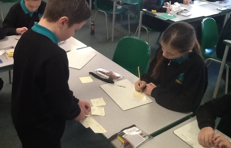 Image of Year 5 Creating a Timeline