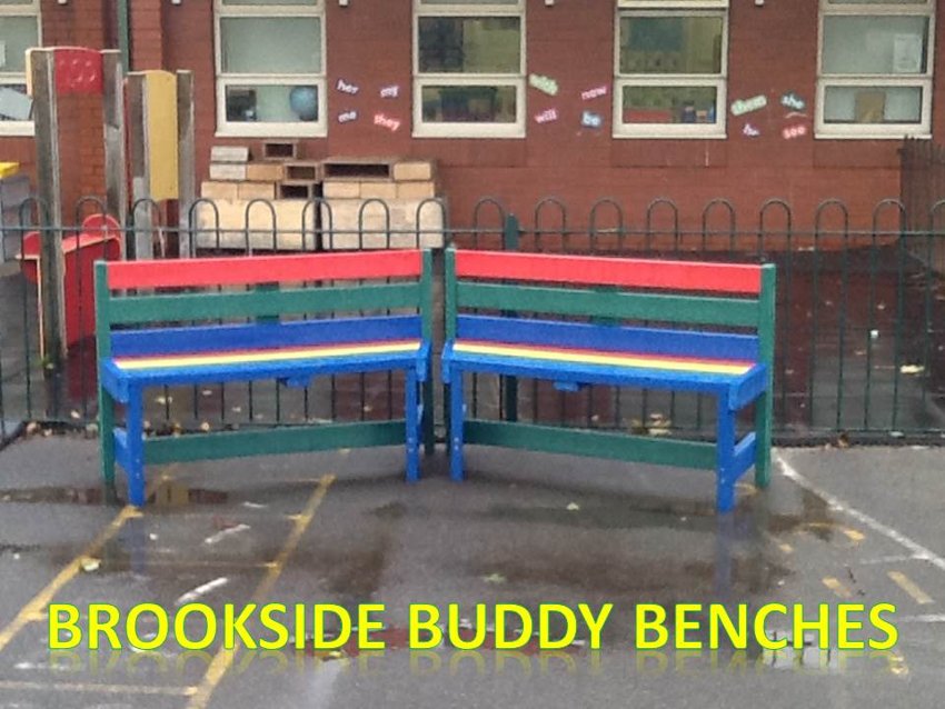 Image of Brookside Buddy Bench 