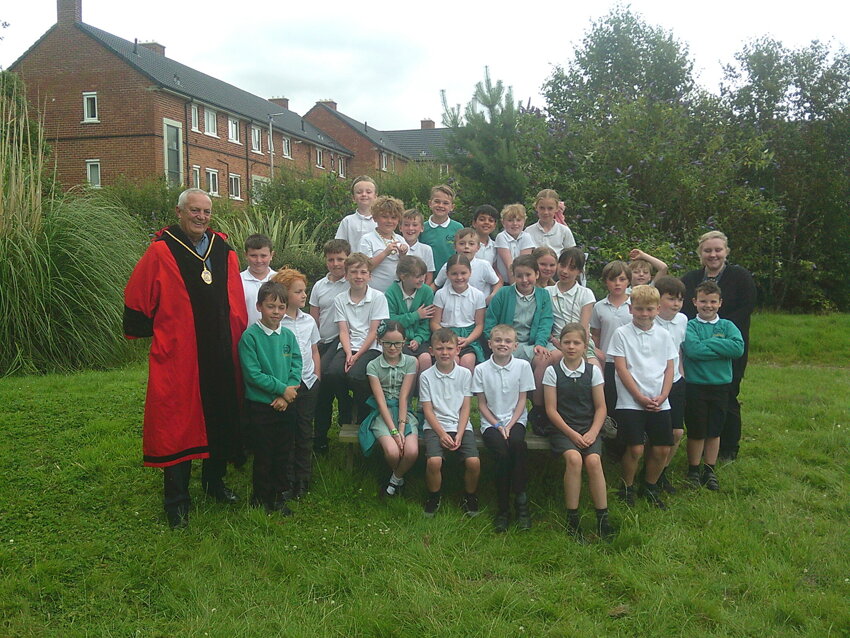 Image of 'The Worshipful The Mayor of Ellesmere Port' visits Year 4