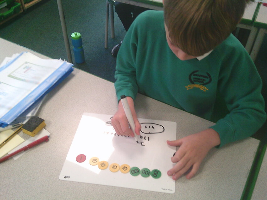 Image of Year 4: Partitioning 3 digit numbers