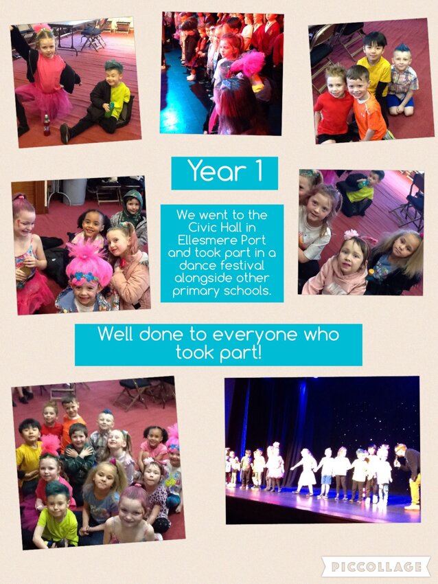 Image of Year 1 dance festival