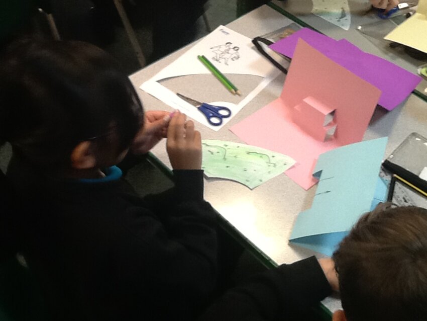 Image of Year 5 Design and Technology - Pop Up Book