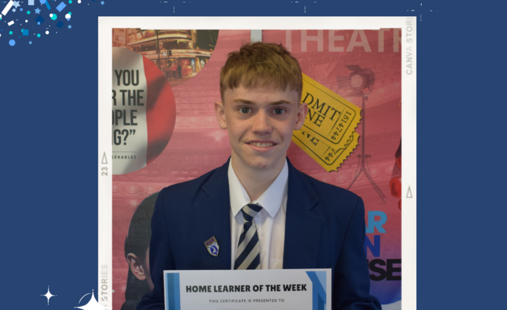 Image of Home Learner of the Week - May 2025