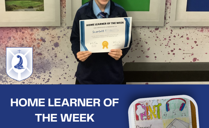 Image of Home Learner of the Week - 19/09/25