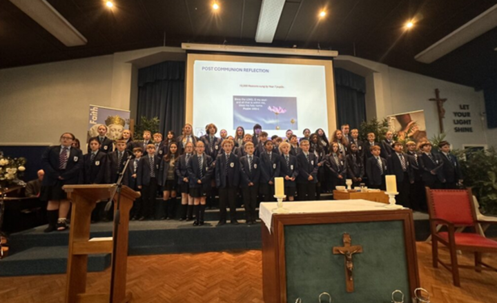 Image of Year 7 Welcome Mass