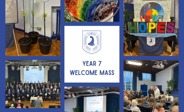 Image of Year 7 Welcome Mass