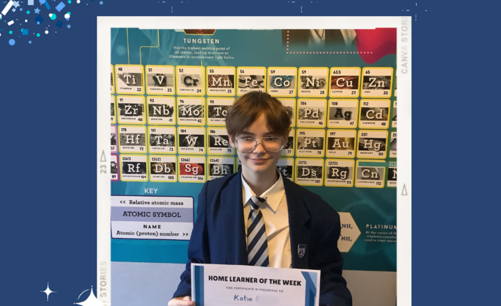 Image of Home Learner of the Week - 04/02/2025