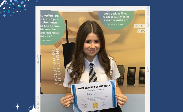 Image of Home Learner of the Week - 04/03/2025
