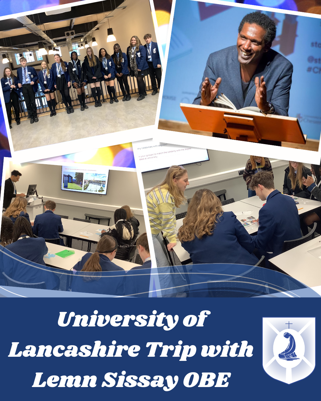 Image of University of Lancashire with Lemn Sissay