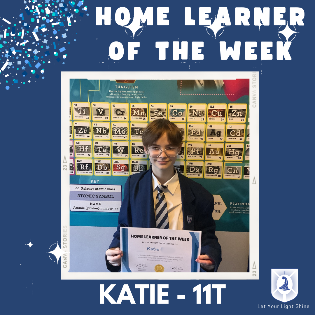 Image of Home Learner of the Week - 04/02/2025