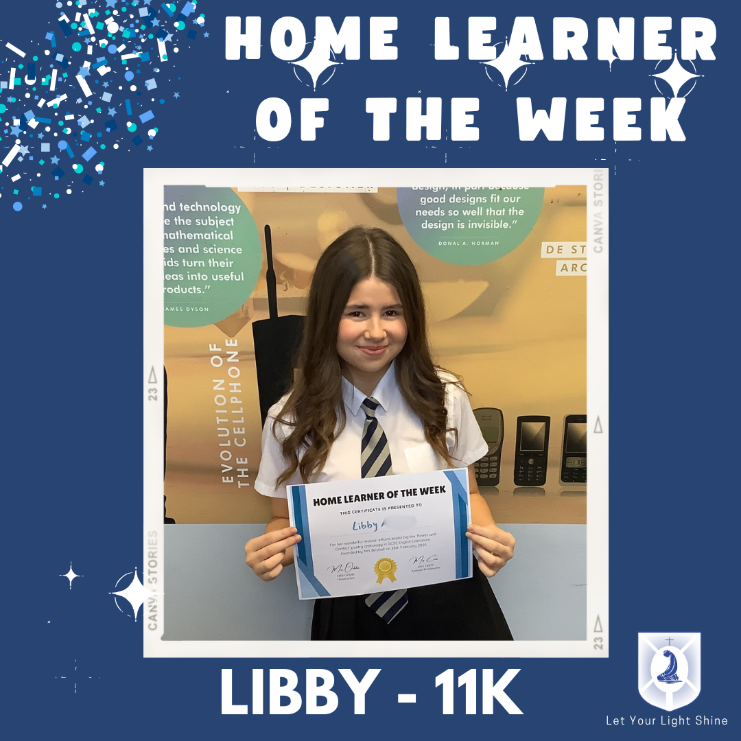 Image of Home Learner of the Week - 04/03/2025