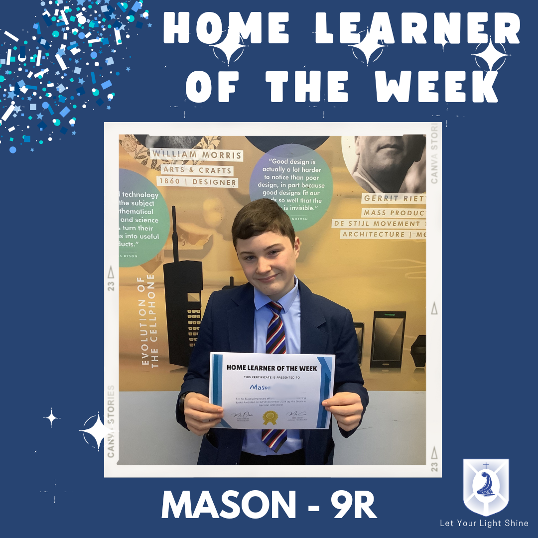 Image of Home Learner of the Week - 25/11/2024