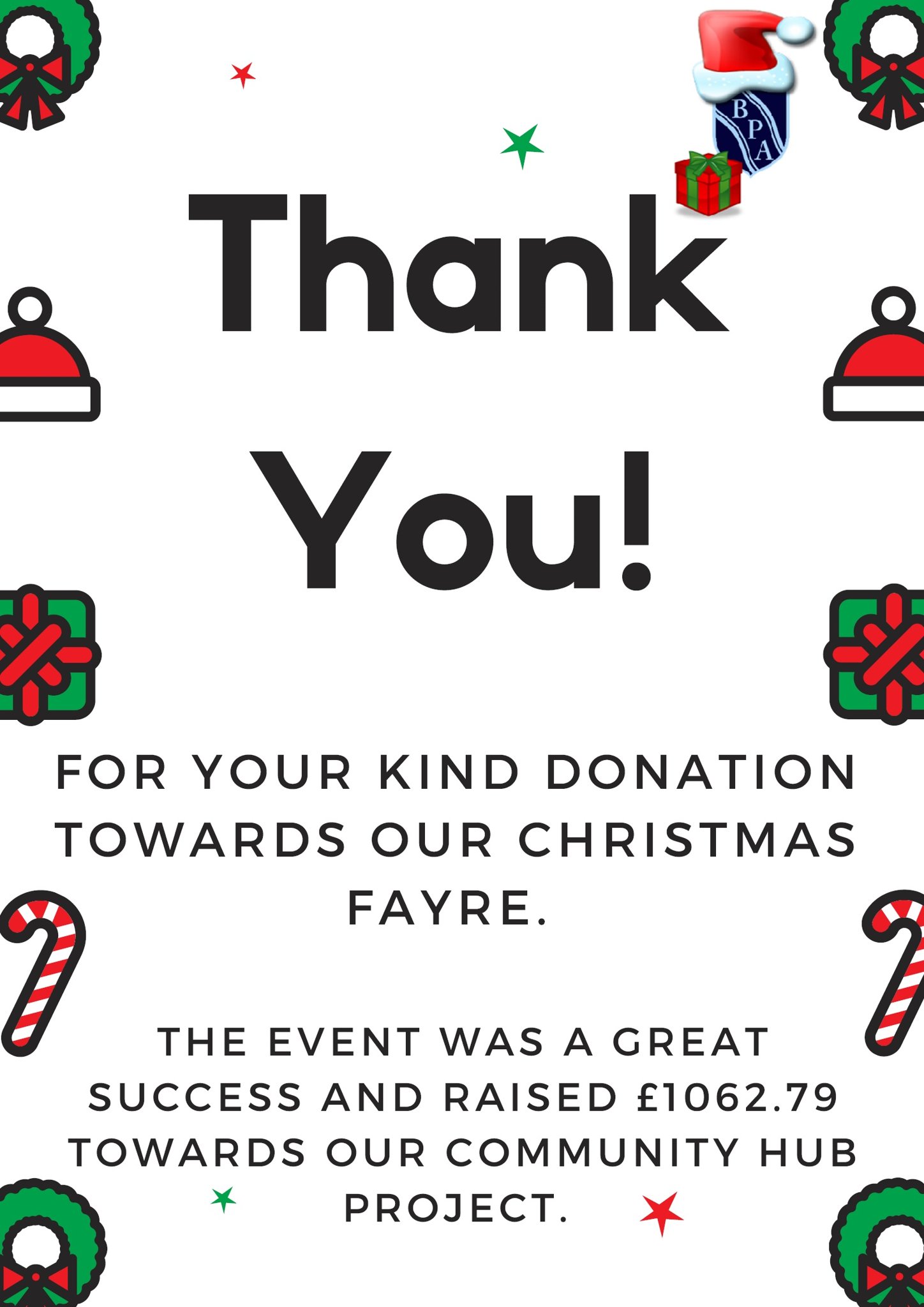 Image of Christmas Fayre 2019- Thank You! 