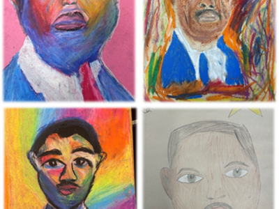 Image of Black History Month - Year 5 Portraits