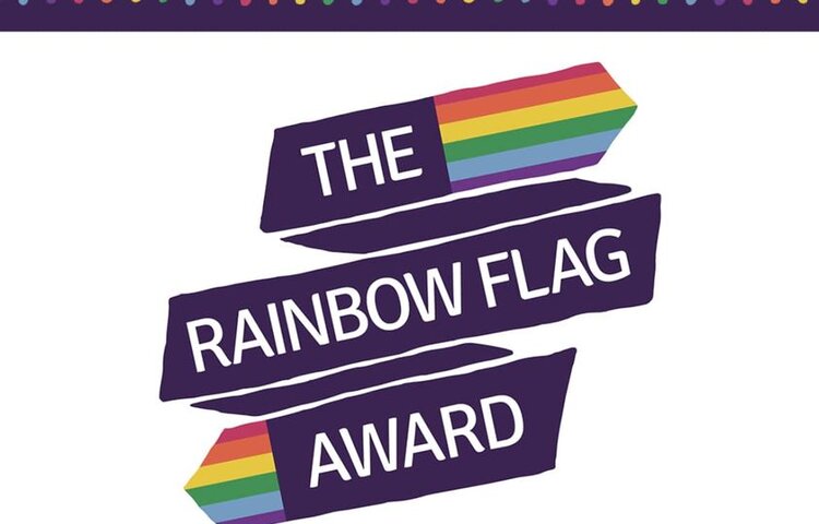 Image of Rainbow Flag Award Proudly Achieved