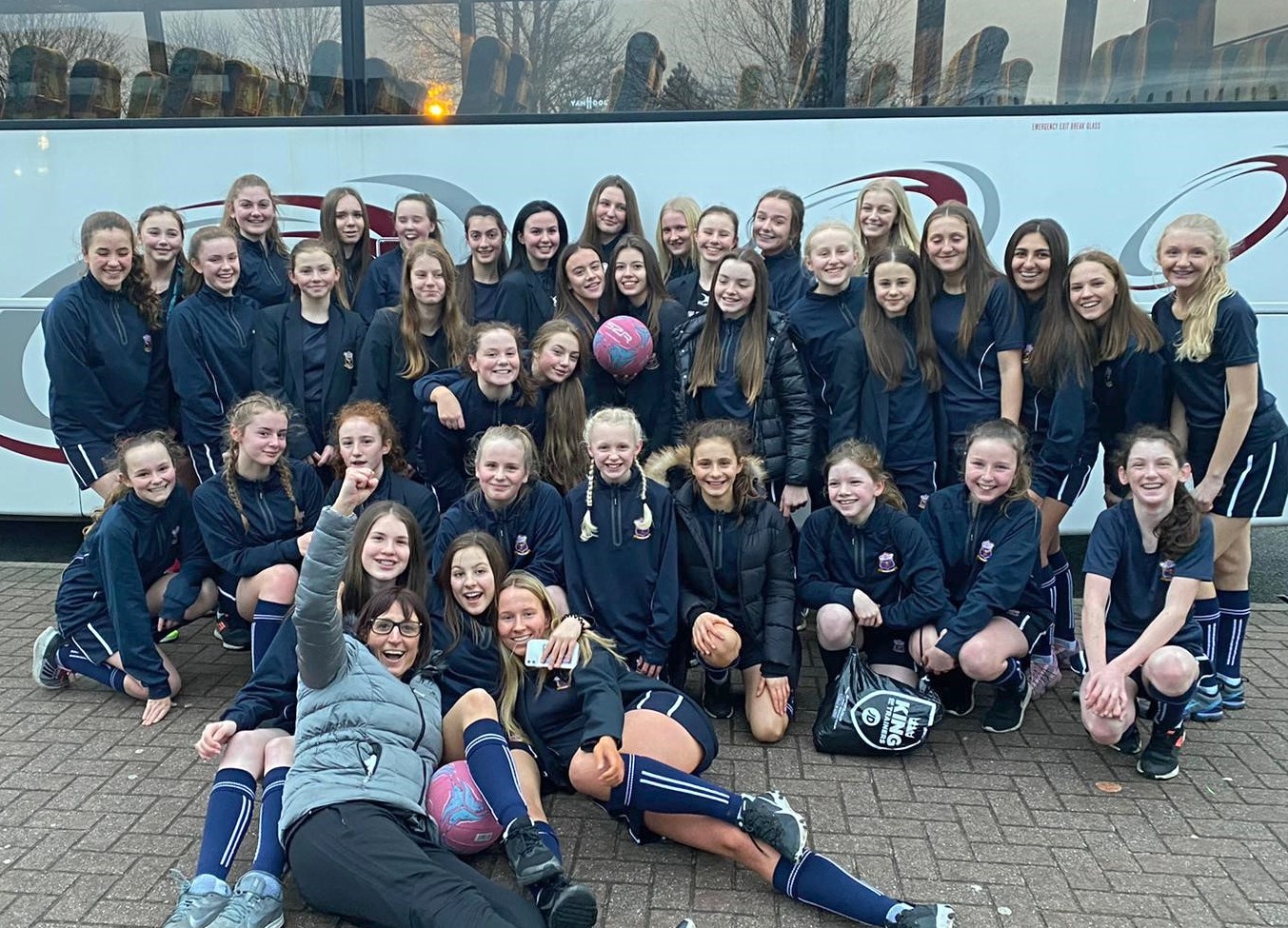 Image of All years Netball vs Ormskirk School January 2020