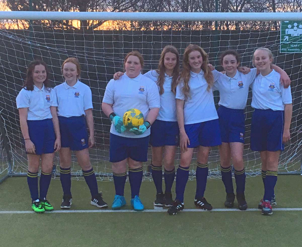 Image of Year 7 Girls Football February 2019