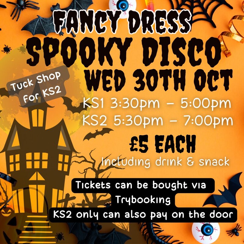 Image of PTFA Spooky Disco Juniors