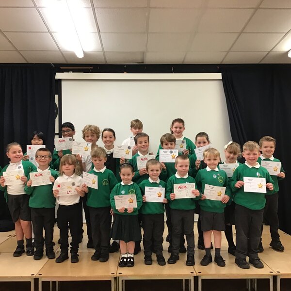 Image of Well Done Certificate Winners 