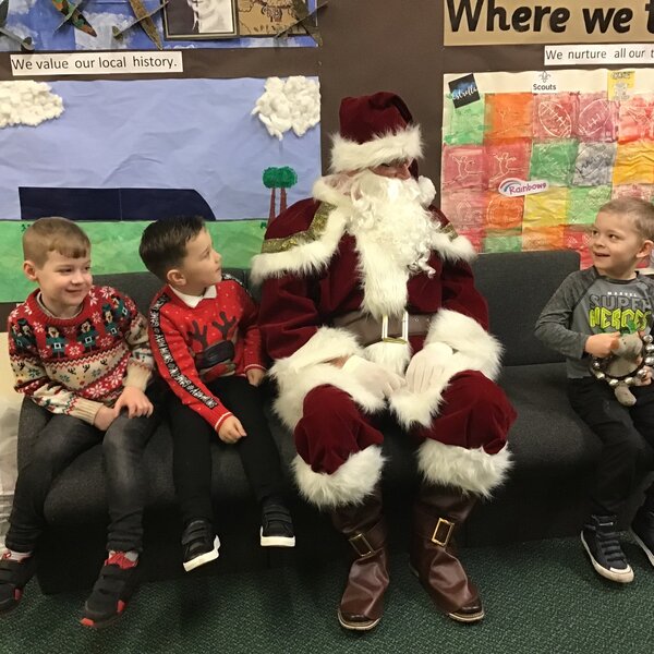 Image of Father Christmas Visit - Year 1