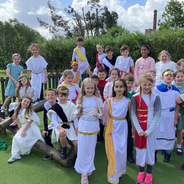 Image of Year 3 Greek Day