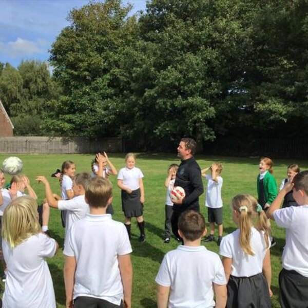 Image of Lunchtime Football