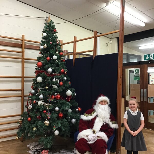 Image of Reception with Santa 