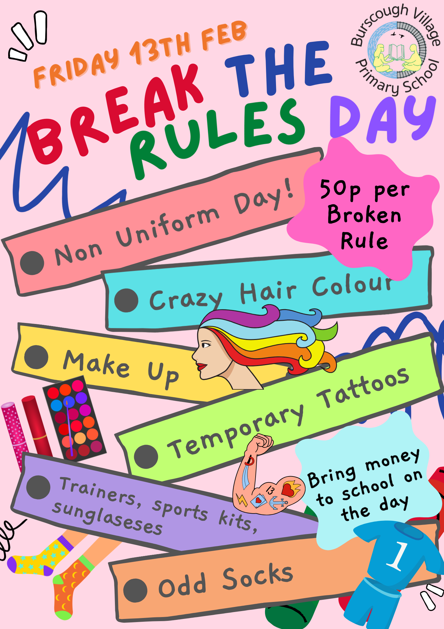 Image of PTFA Break the Rules Day