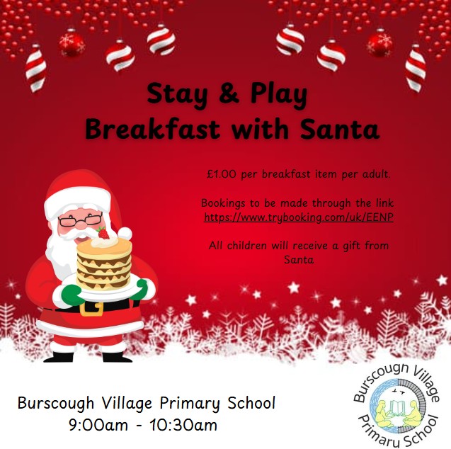 Image of Stay & Play Breakfast with Santa