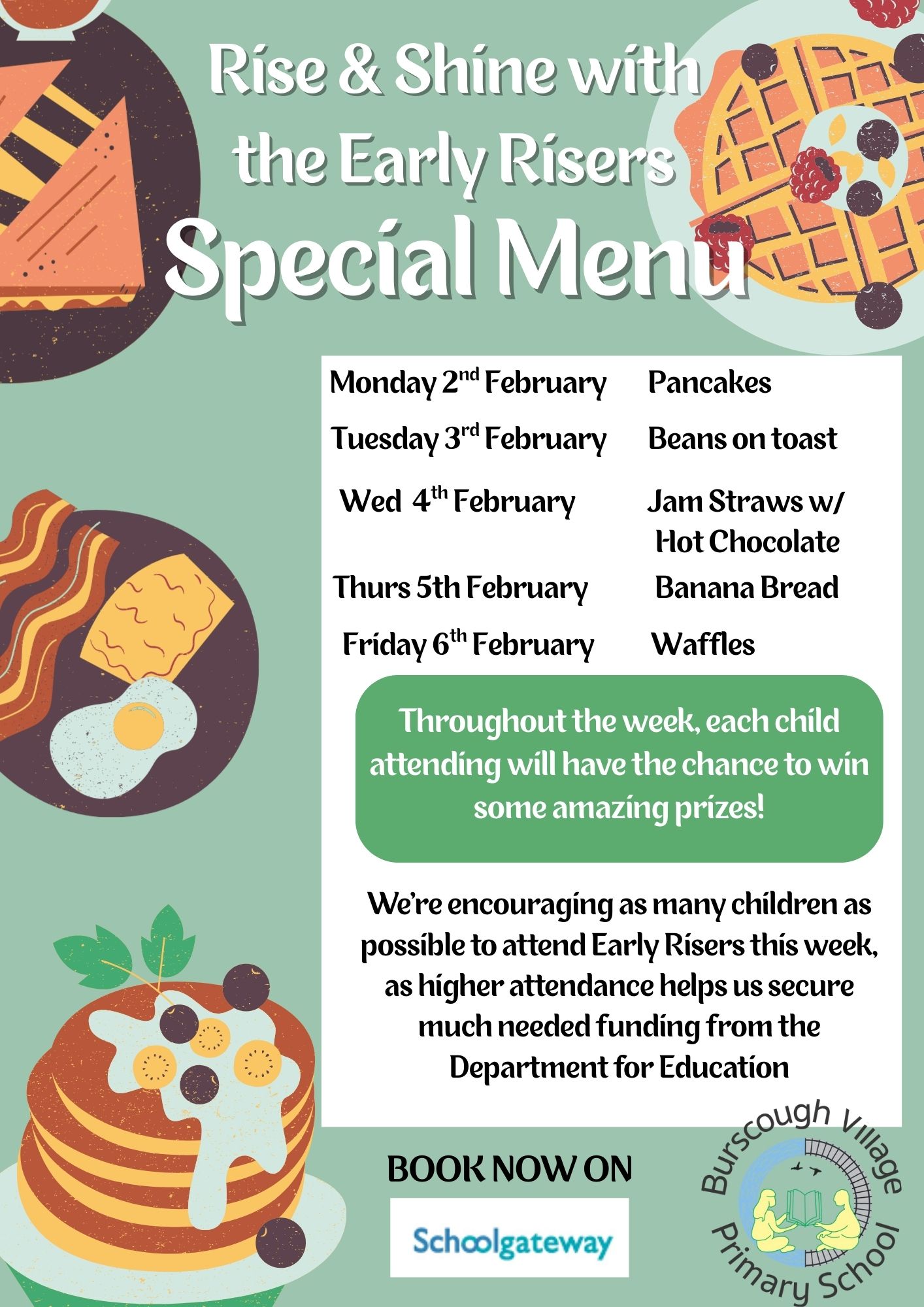Image of Early Risers Census Week Begins