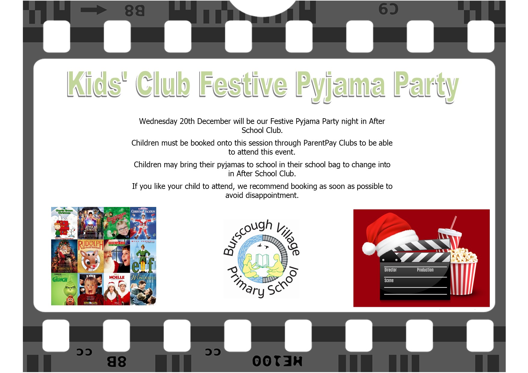 Image of Kids' Club Festive Pyjama Party