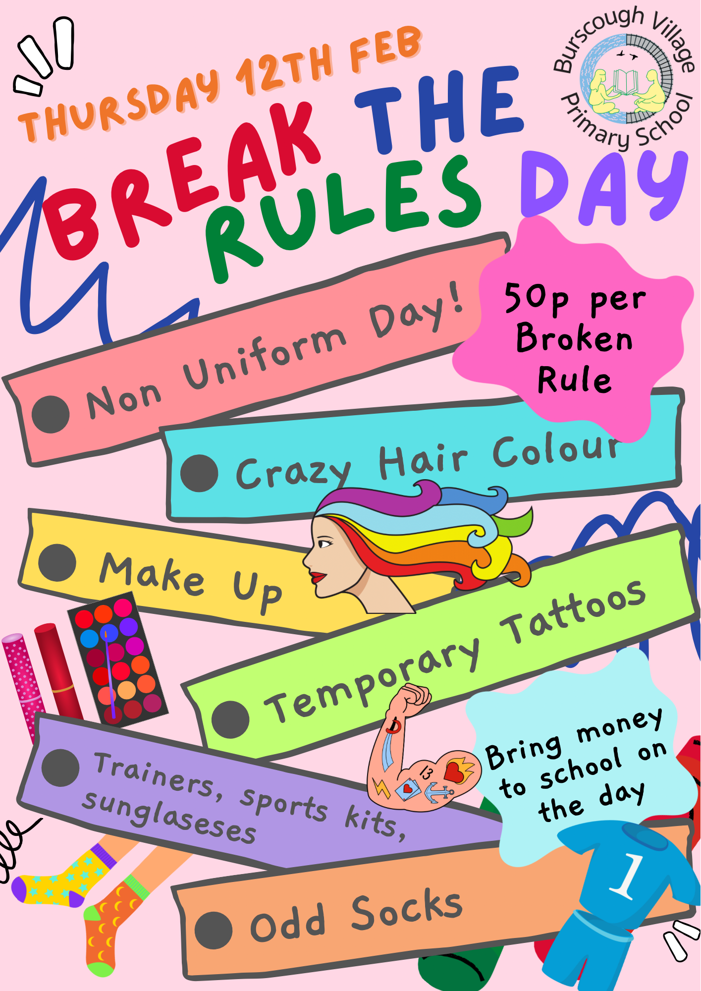 Image of PTFA Break the Rules Day