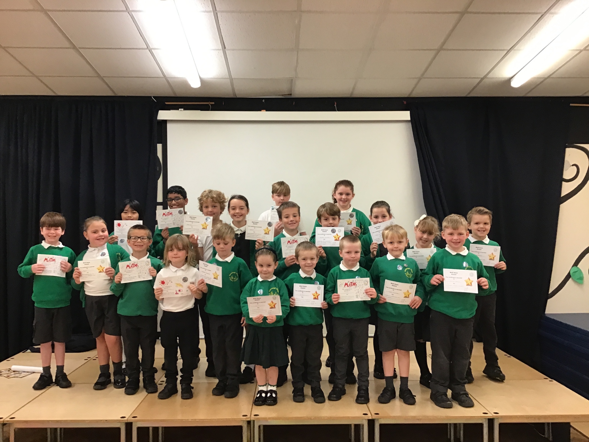 Image of Well Done Certificate Winners 