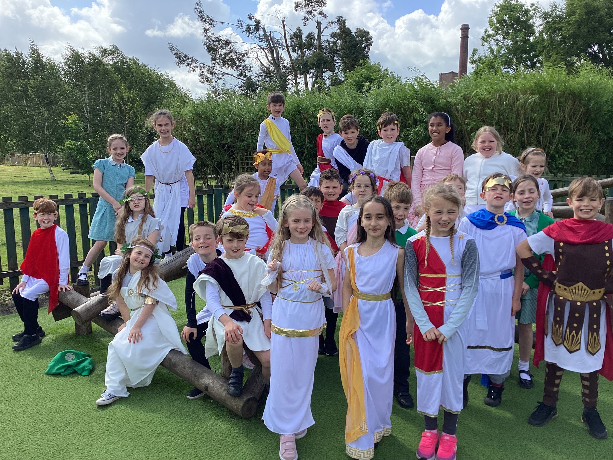 Image of Year 3 Greek Day