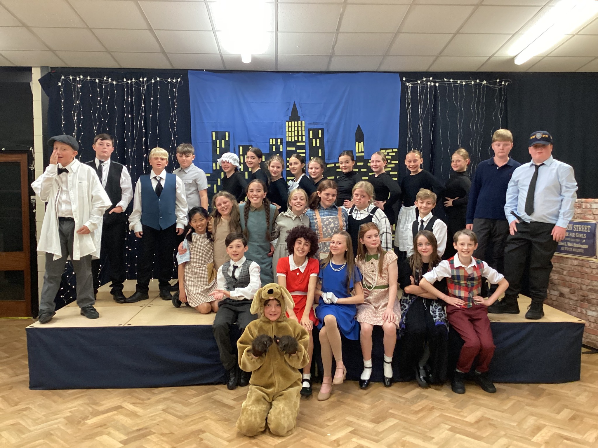 Image of Burscough Village Primary School Shines with Annie Jr. Musical Extravaganza