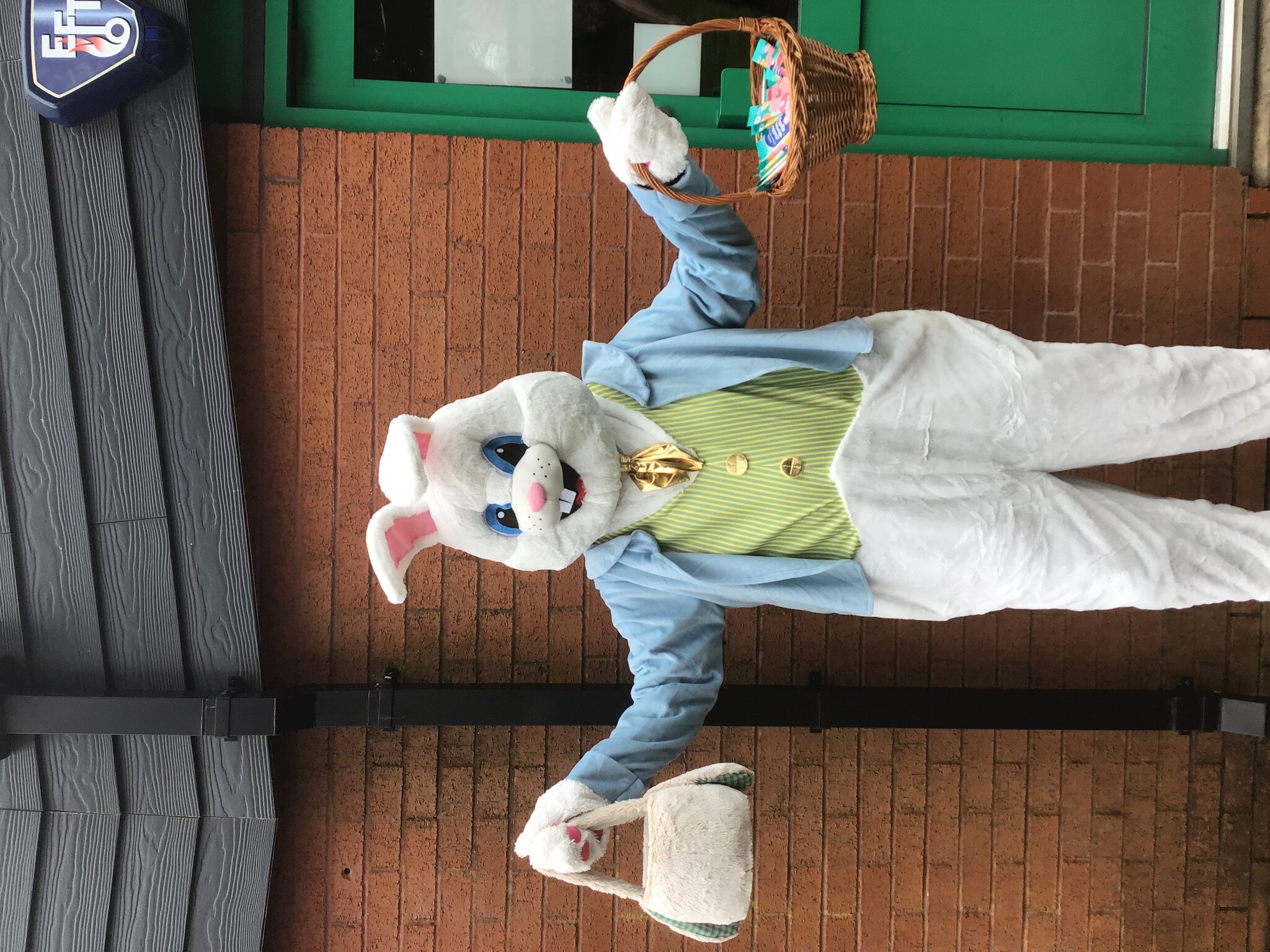 The Easter Bunny visits BVPS