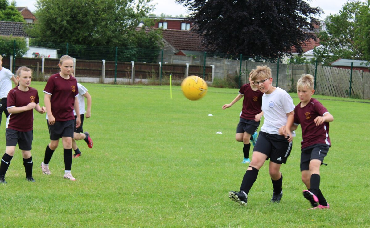 Image of Year 6 Football Match with St Paul of the Cross