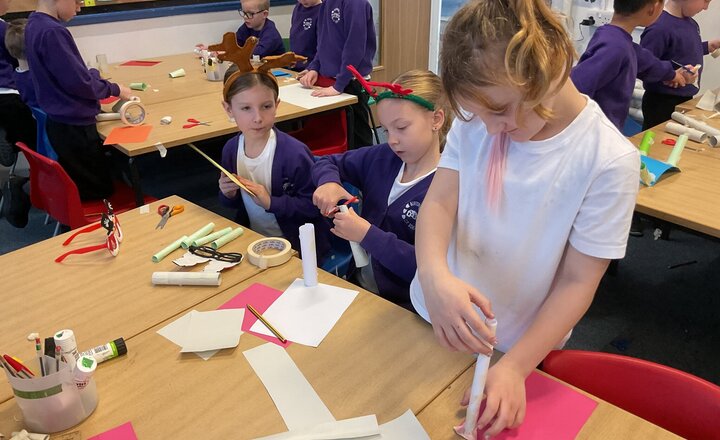 Image of Year 2 DT - Completed Chair Designs for Baby Bear